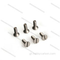 Υψηλής αντοχής M3 Countersunk Head Titanium Fasteners